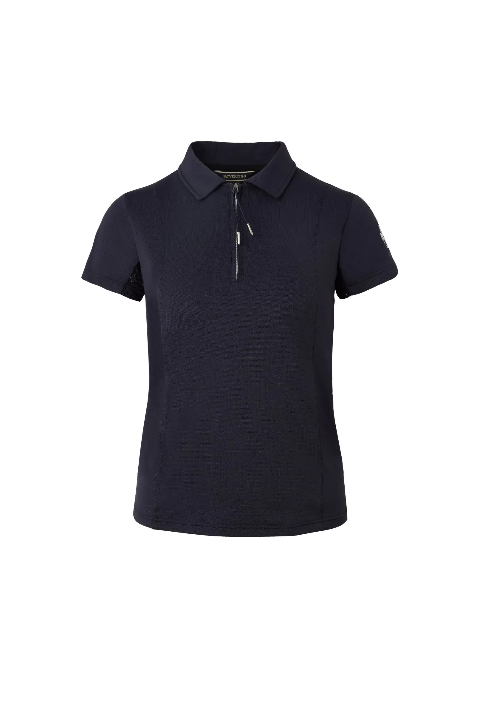 B Vertigo Camisa Polo de Manga Corta para Mujer Claudine