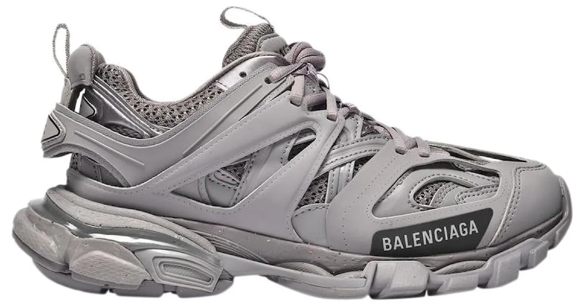 Balenciaga Deportivas Track en Lona Gris 