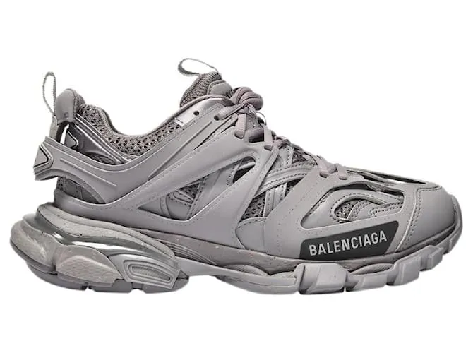 Balenciaga Deportivas Track en Lona Gris 