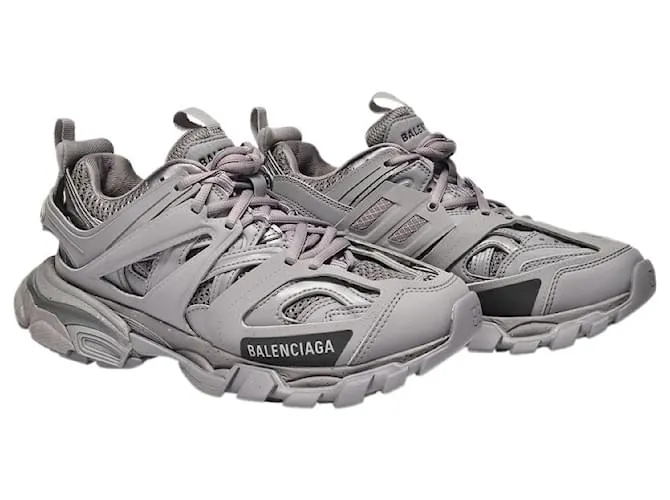 Balenciaga Deportivas Track en Lona Gris 