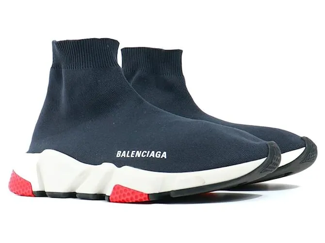 BALENCIAGA Deportivas T.UE 40 paño Azul marino 