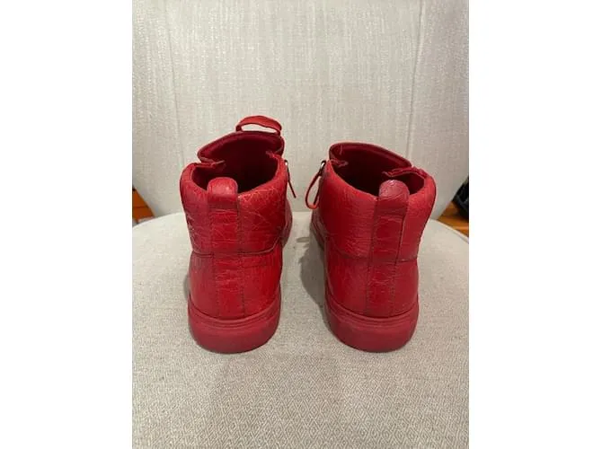 BALENCIAGA Deportivas T.UE 43 Cuero Roja 