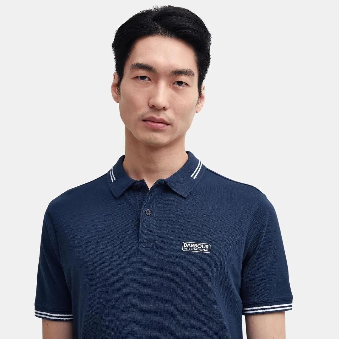 Barbour International Essential Polo Shirt International Navy