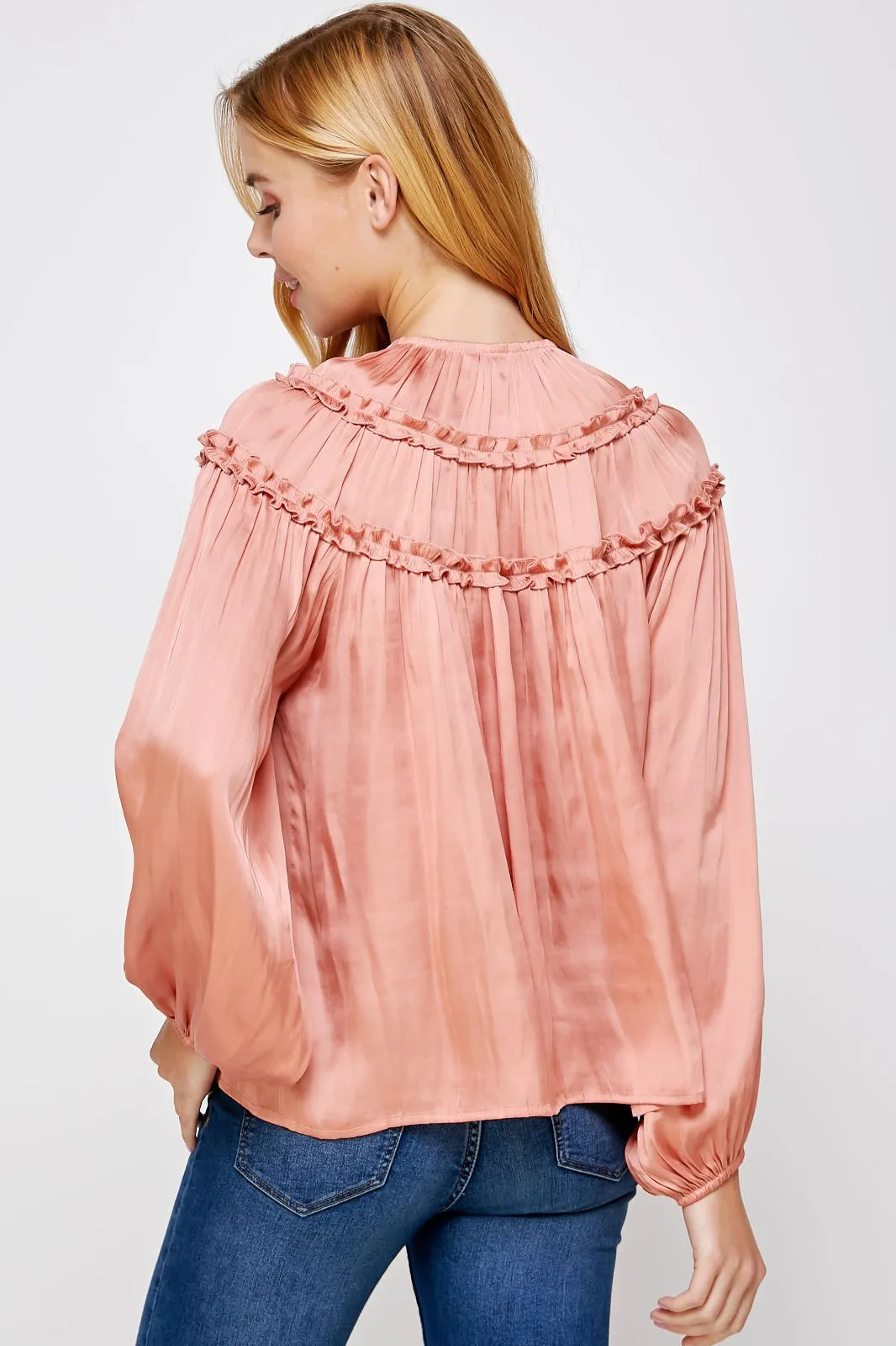 BLUSA SATIN