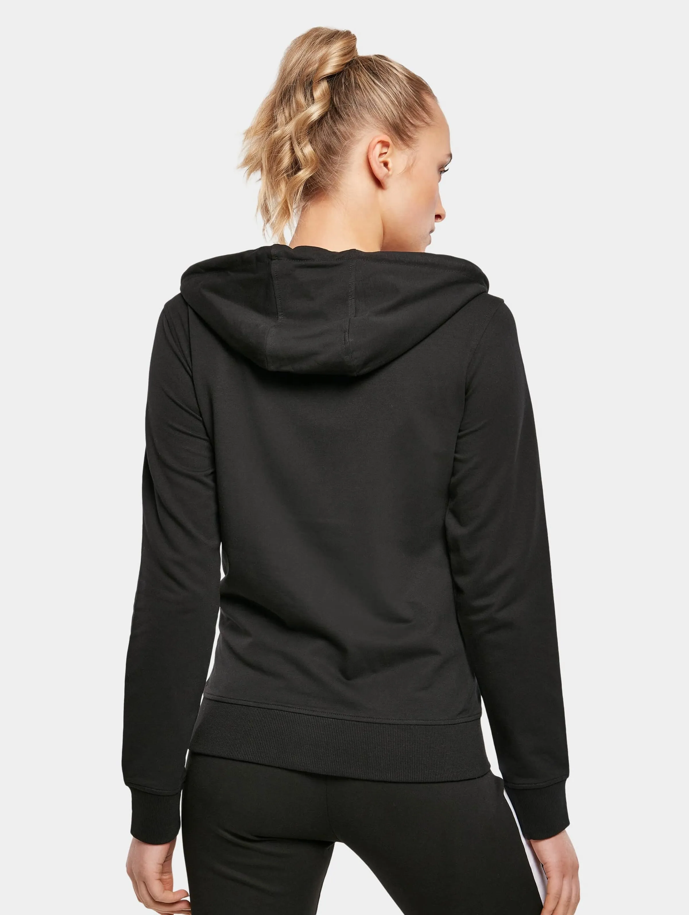 Build Your Brand Ladies Terry Zip Hoody