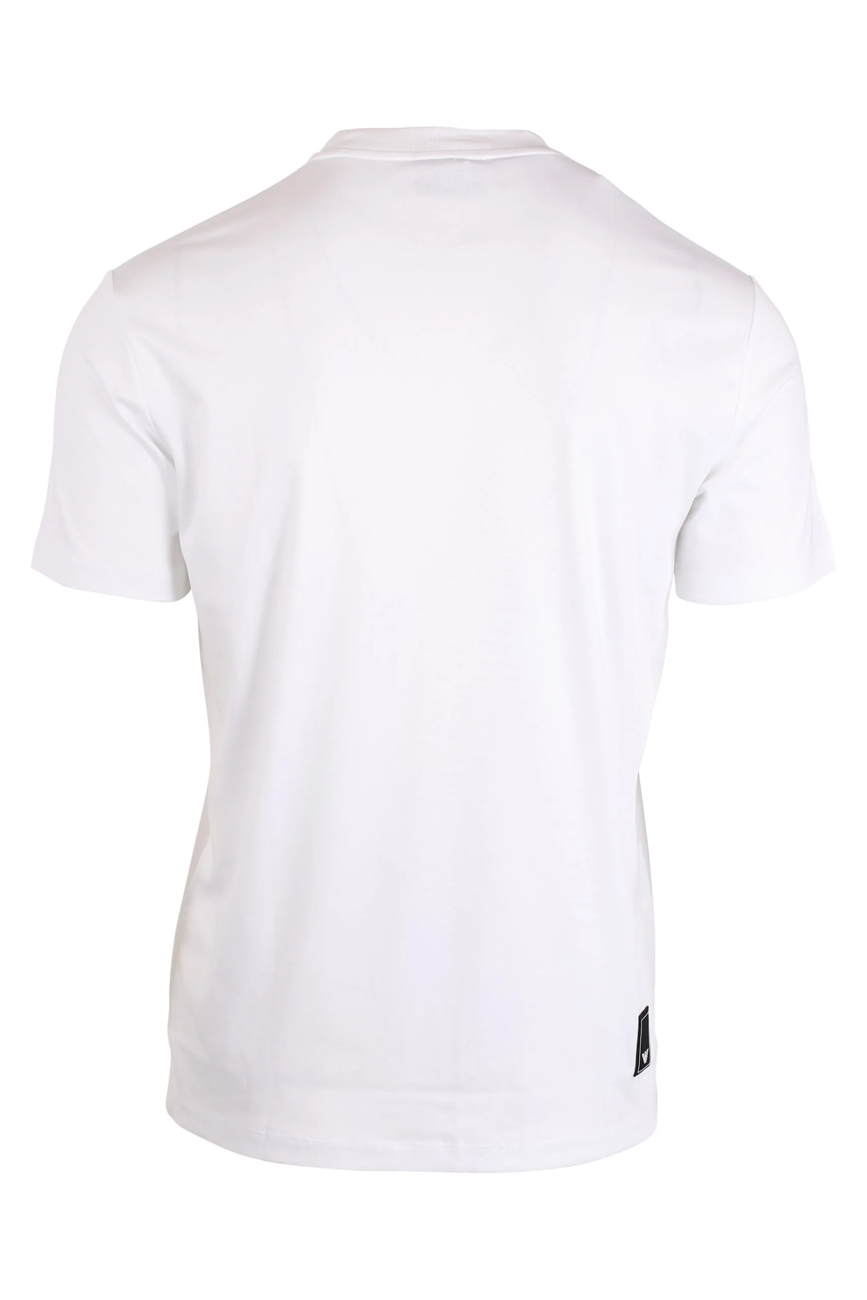 Camiseta blanca con minilogo blanco