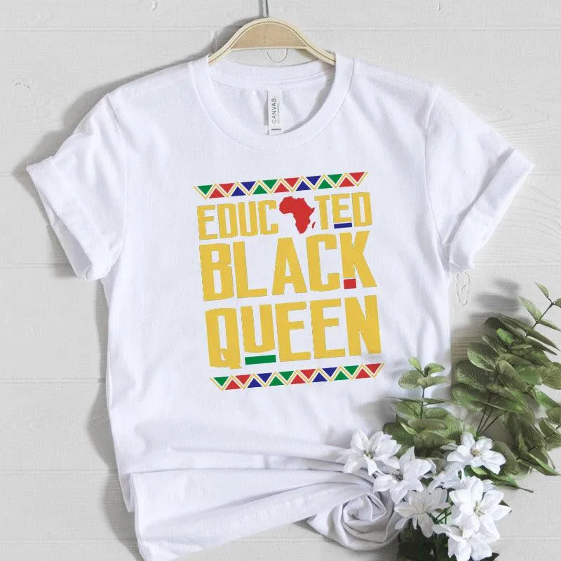 Camiseta estampada Black Queen