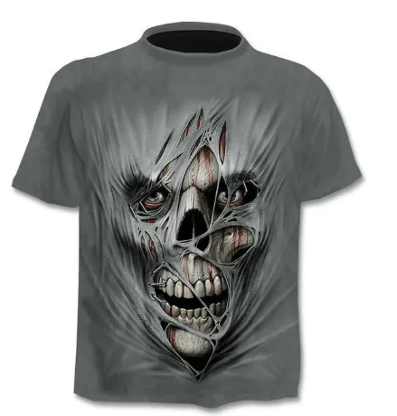 Camiseta estampado 3D