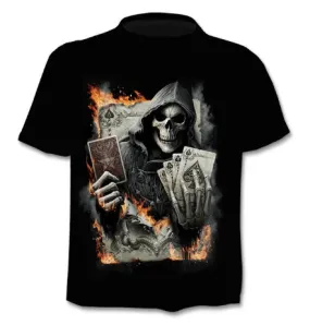 Camiseta estampado 3D