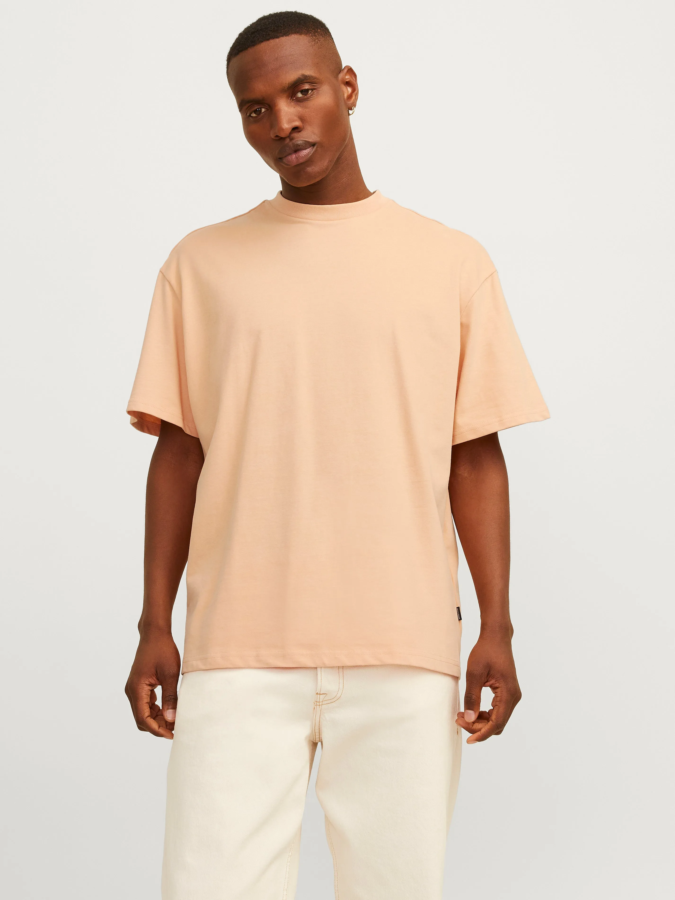 Camiseta Liso Cuello redondo | Naranja claro | Jack & Jones®