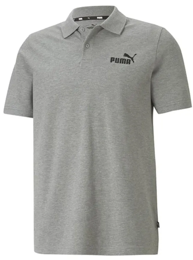 Camiseta Puma ESS Pique Polo Medium Gray Heather