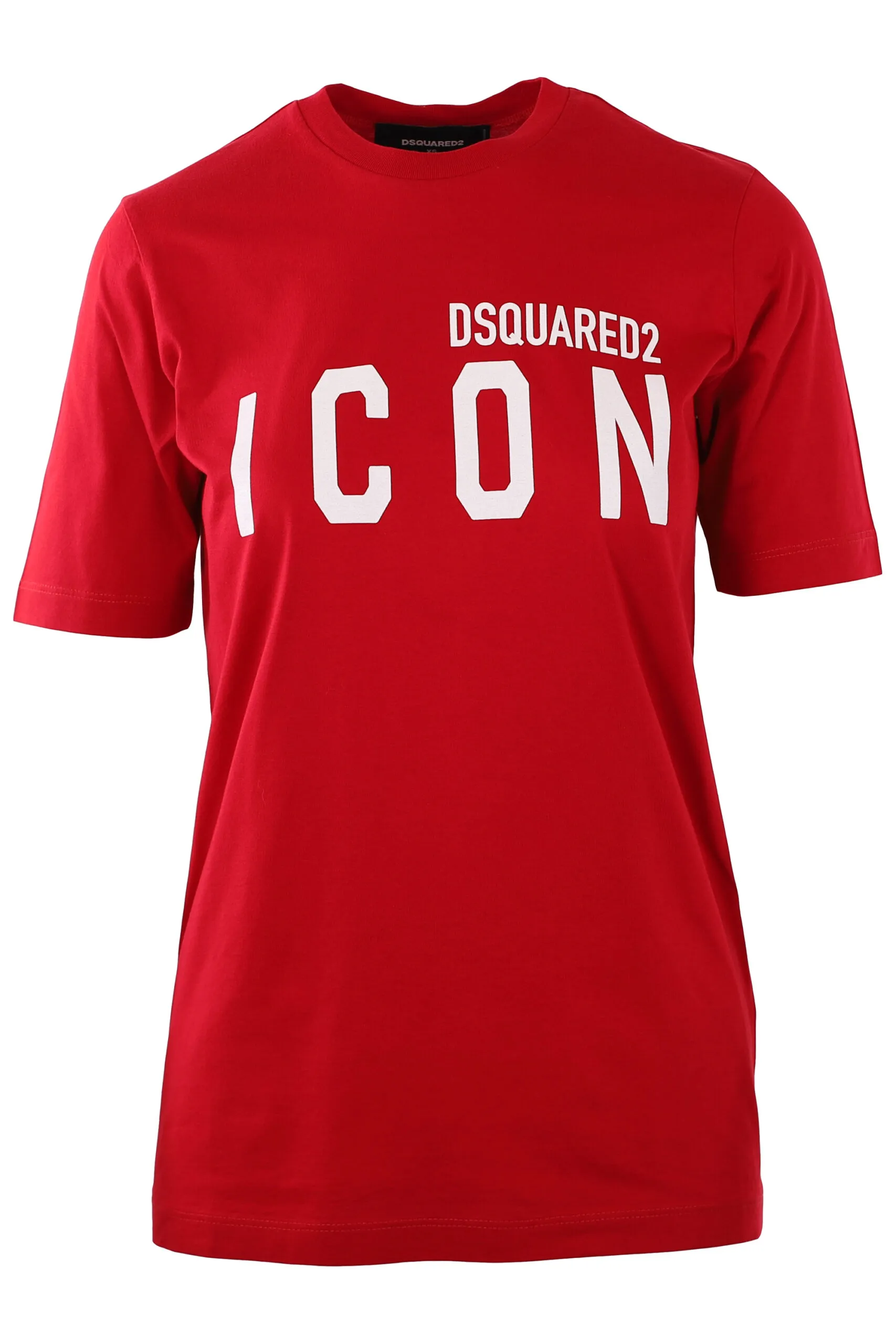 Camiseta roja oscura con logo 