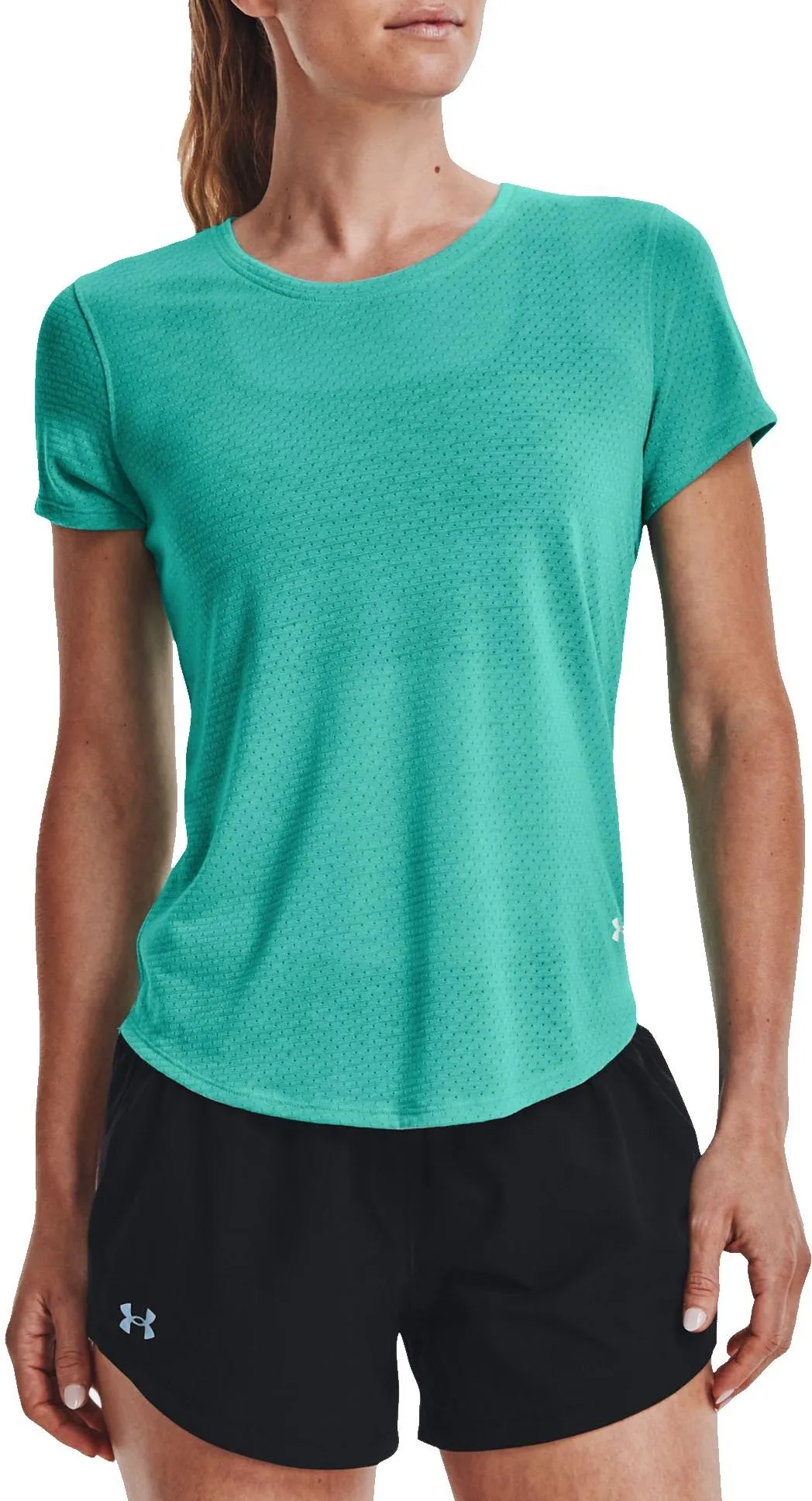 Camiseta Under Armour UA Streaker SS-GRN