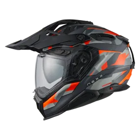 Casco Adventure Nexx X.WED3 Trailmania Gris-Naranja MT