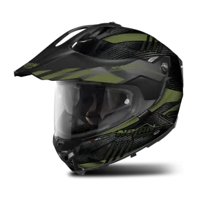 Casco Adventure Nolan X-552 Ultra Carbon Verde