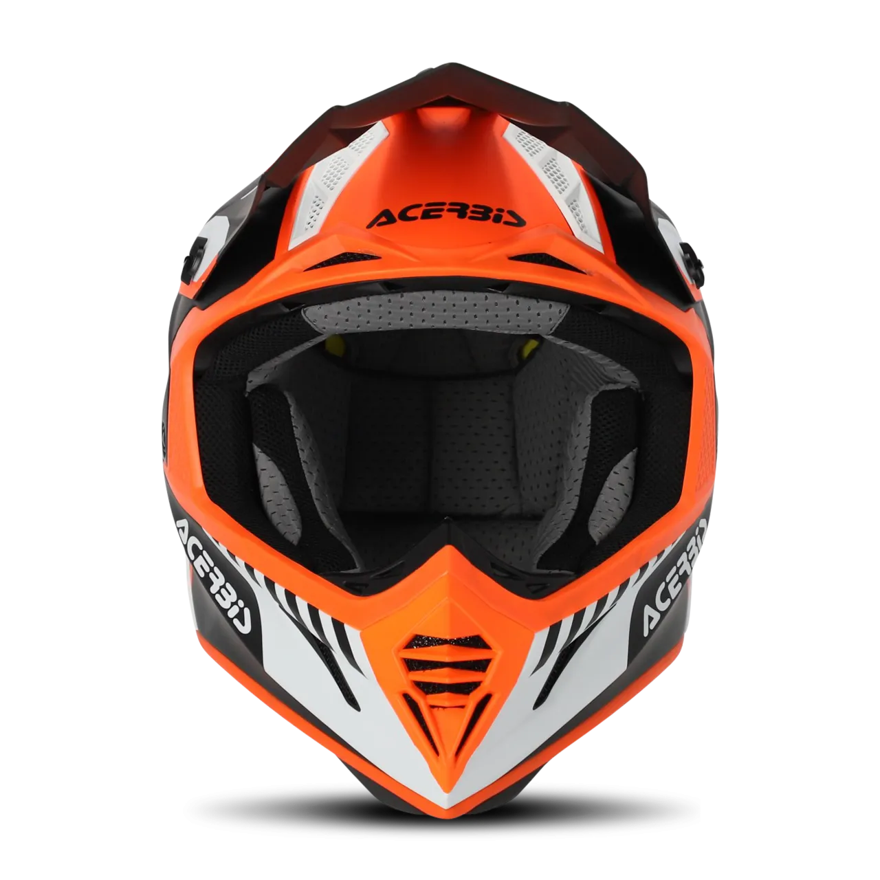 Casco de Cross Acerbis X-Track Naranja Flúor-Negro 