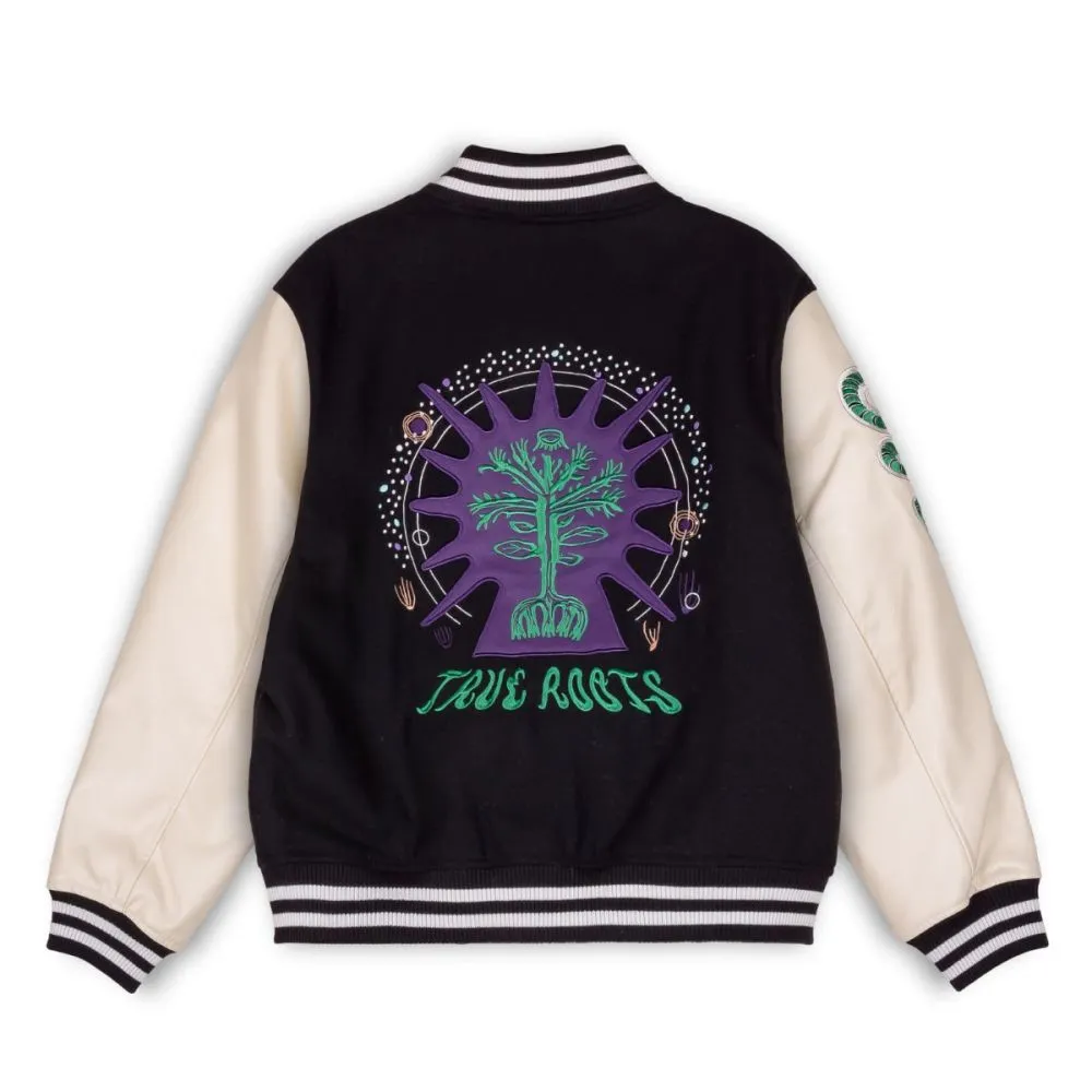 Chaqueta de Baseball Grimey "SNIPES X GRIMEY TRUE ROOTS" - Black | Fall 22