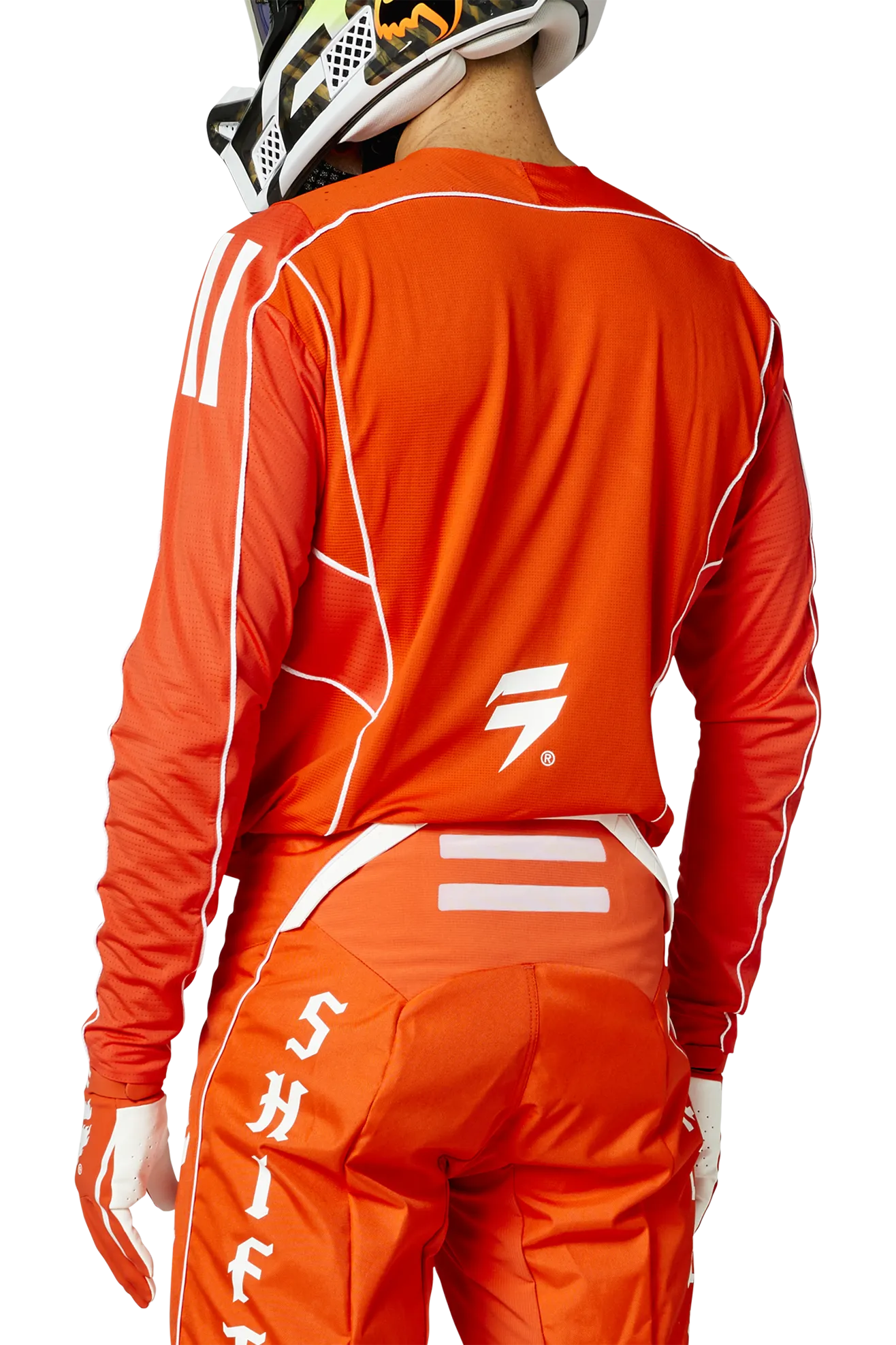 Conjunto Shift Black Label Veem Naranja-Blanco