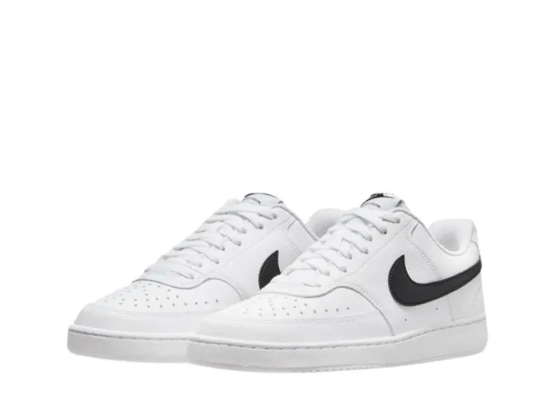 DEPORTIVO NIKE COURT VISION LOW TEX NATURE EN COLOR BLANCO-NEGRO DH3158.