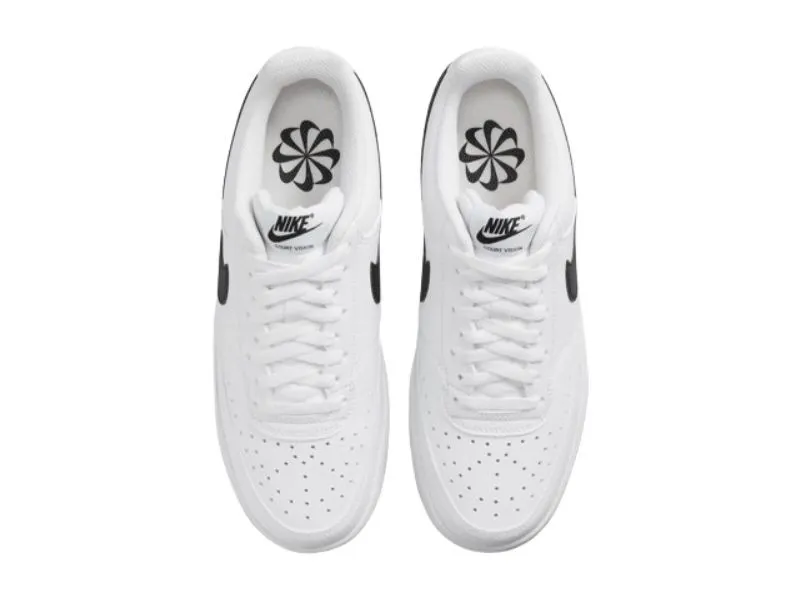 DEPORTIVO NIKE COURT VISION LOW TEX NATURE EN COLOR BLANCO-NEGRO DH3158.