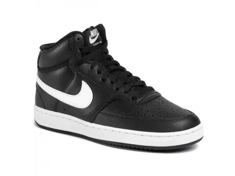 DEPORTIVO NIKE COURT VISION MID CD5436 EN COLOR NEGRO