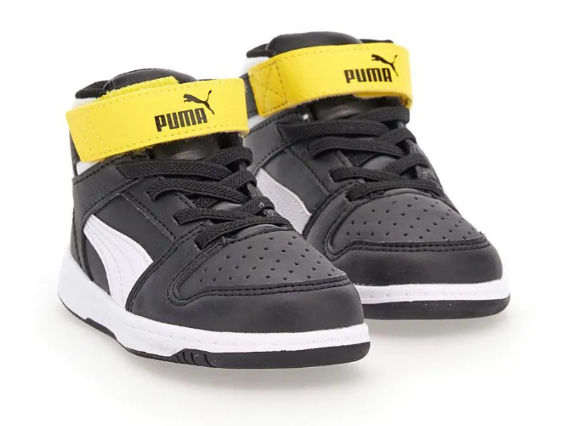 DEPORTIVO PUMA REBOUND LAYUP SL V PS EN COLOR NEGRO 370488.