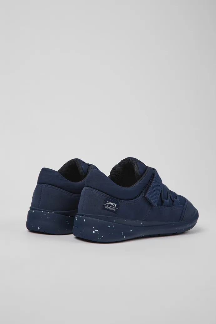 Ergo Zapatos azul oscuro de tejido para niños