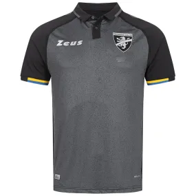 Frosinone Calcio Zeus Hombre Camiseta de segunda equipación gris negro