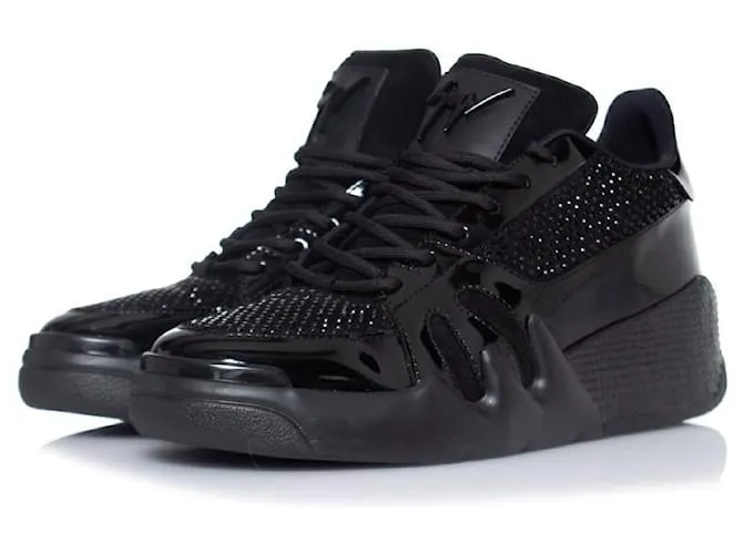 Giuseppe Zanotti, Deportivas TALON negras con pedrería Negro 