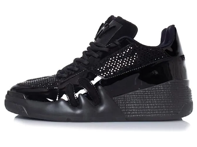 Giuseppe Zanotti, Deportivas TALON negras con pedrería Negro 