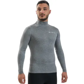 Givova Baselayer Corpus 3 Camiseta funcional de cuello alto gris