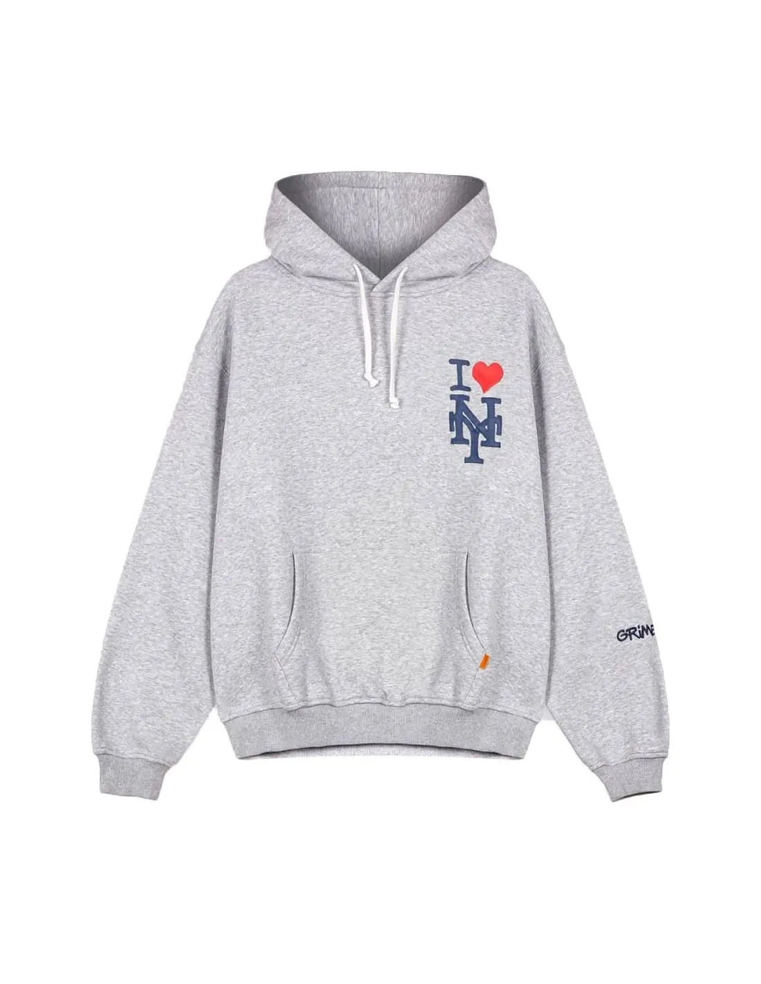 GRIMEY BOYS VINTAGE HOODIE DARK SPORT GREY