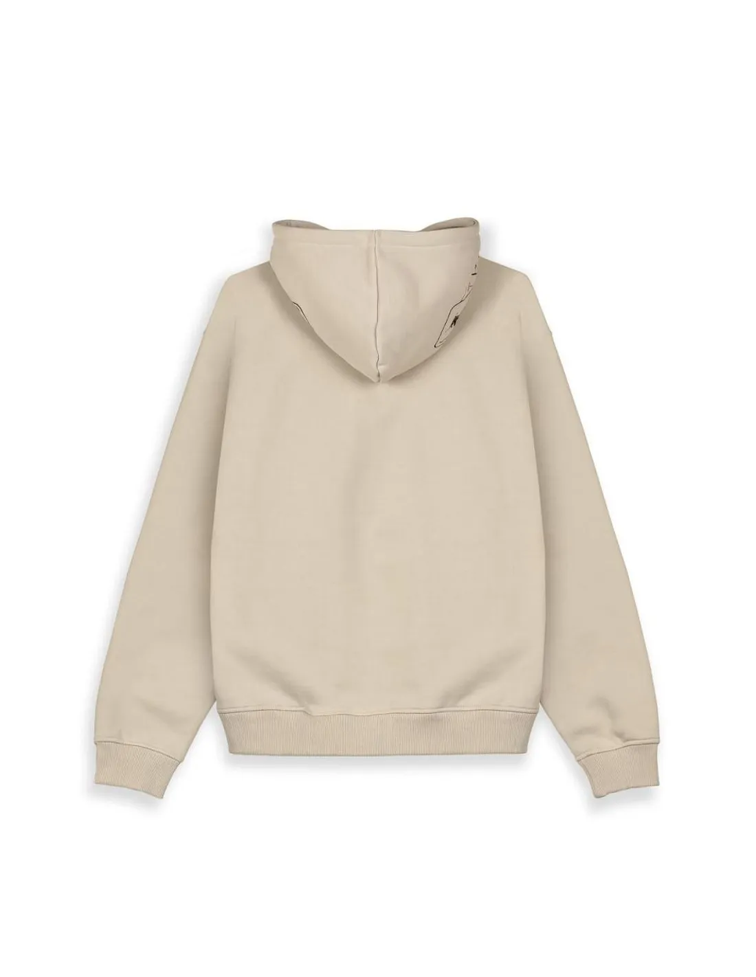 GRIMEY DEEPER HEAVYWEIGHT VINTAGE HOODIE CREAM