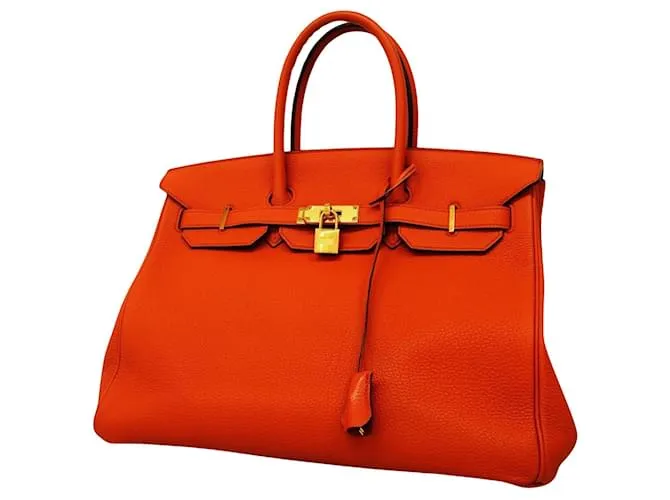 Hermès Birkin 35 Naranja 