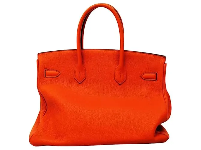 Hermès Birkin 35 Naranja 