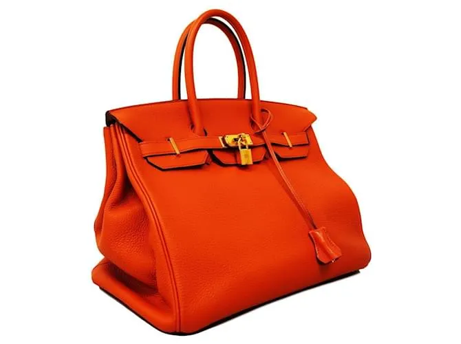 Hermès Birkin 35 Naranja 