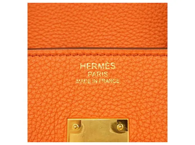 Hermès Birkin 35 Naranja 