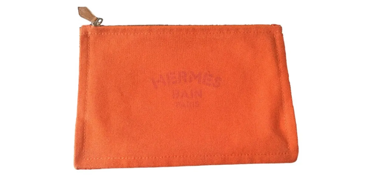 Hermès Flat Yachting PM Naranja 