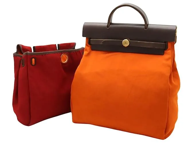 Hermès Herbag Naranja 