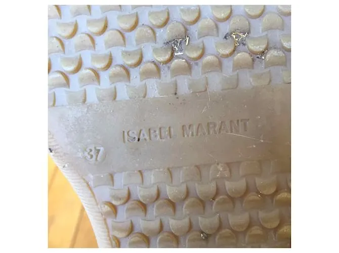 ISABEL MARANT Deportivas T.UE 37 ante Beige 