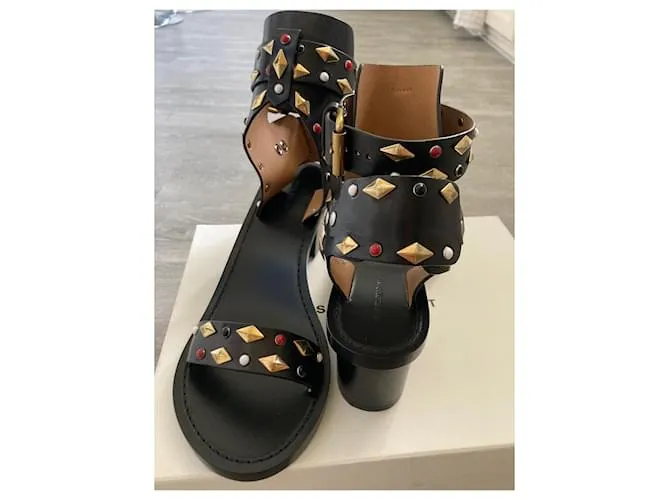 Isabel Marant Sandalias Negro 