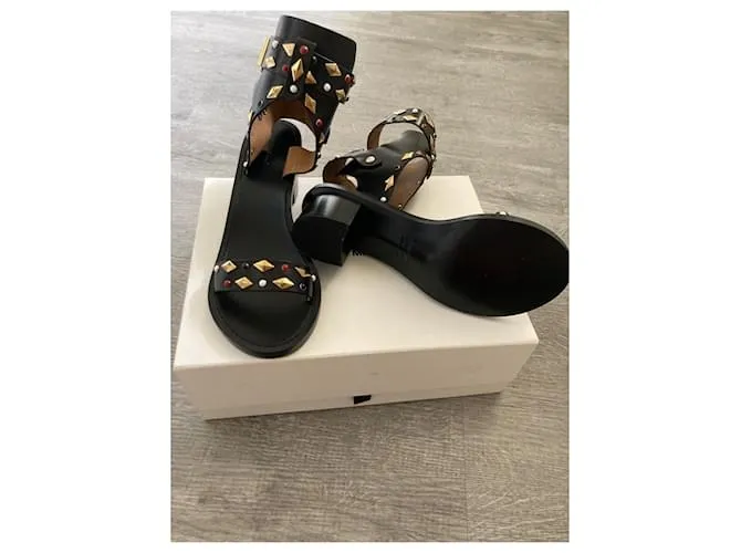 Isabel Marant Sandalias Negro 