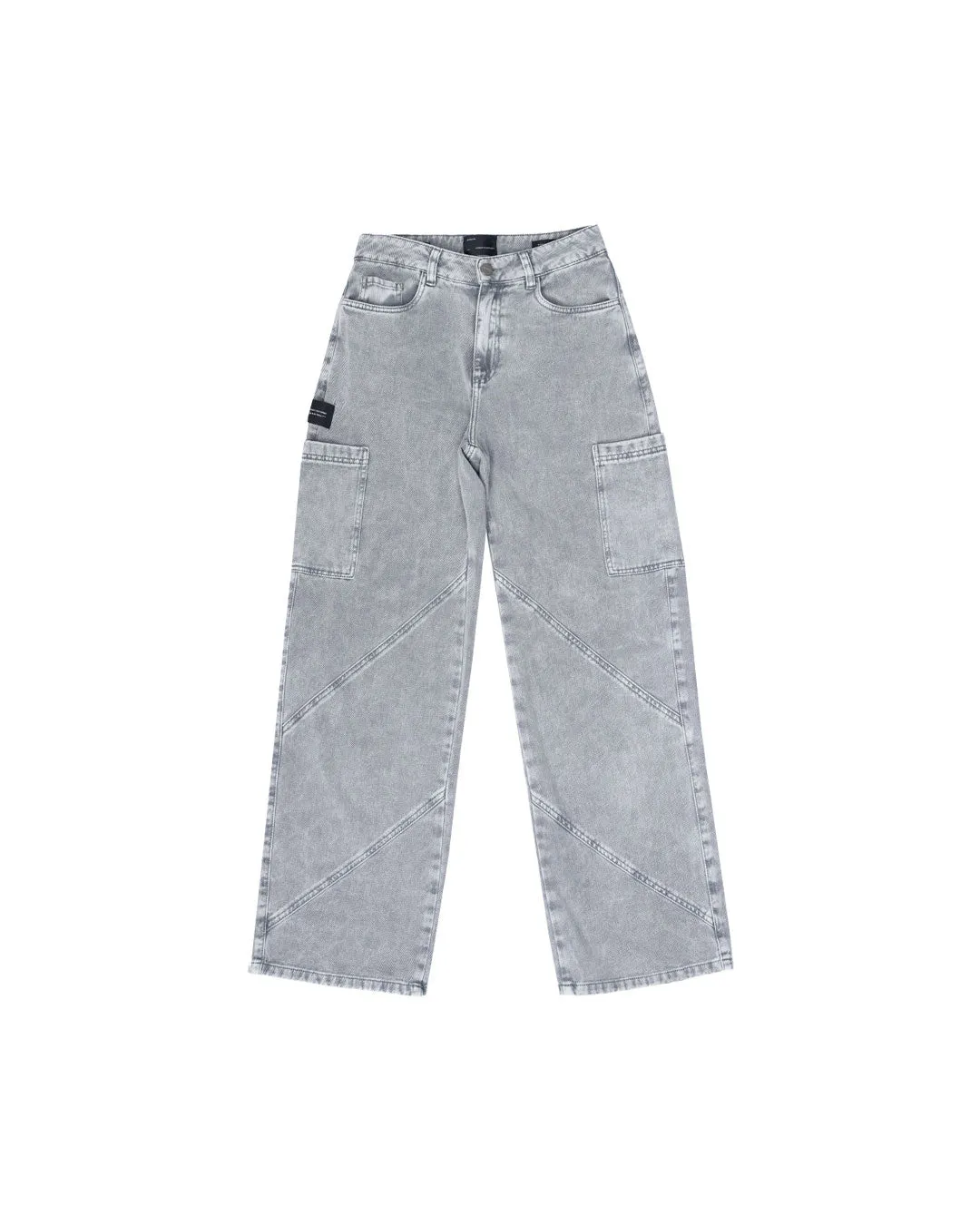 JEAN CARGO STRAIGHT WEEDGREEN GRIS