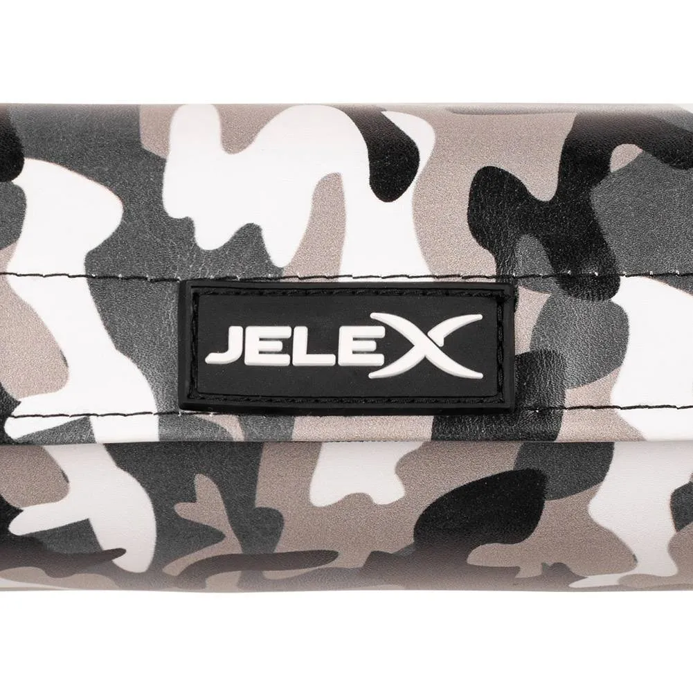 JELEX Strength Almohadilla para barra de pesas camuflaje gris