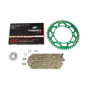 Kit de Transmisión Twenty Racing 520 MXP MX Verde