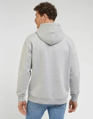 Lee Core Loose Hoodie "Sharp Grey Mele"