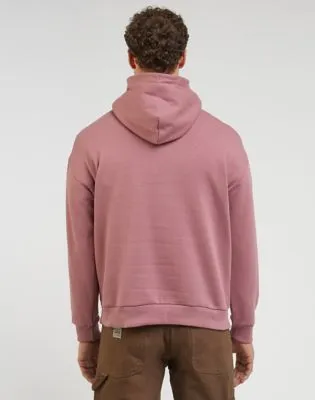 Lee Loose Hoodie "Dark Mauve"