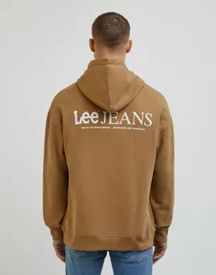 Lee Loose Logo Hoodie "Clay"