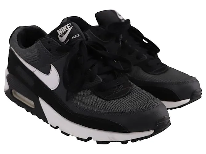 Nike Air Max 90 Deportivas en Piel Negra Negro 