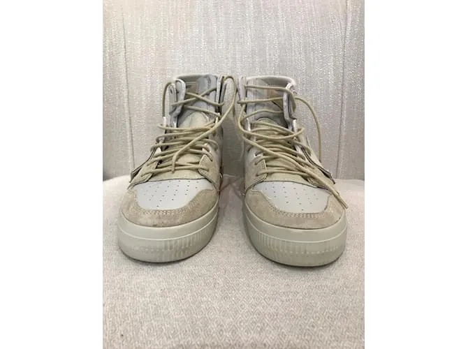 Off White OFF-WHITE Deportivas T.UE 38 cuero Beige 